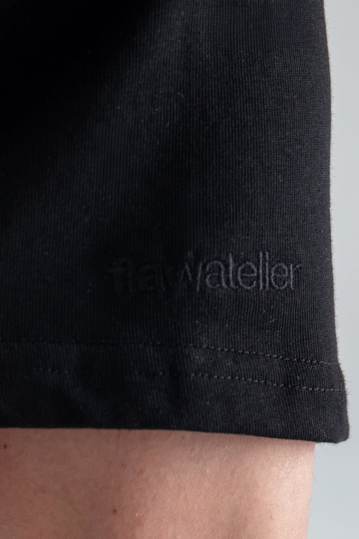 Basic Oversize Fit Siyah Tişört