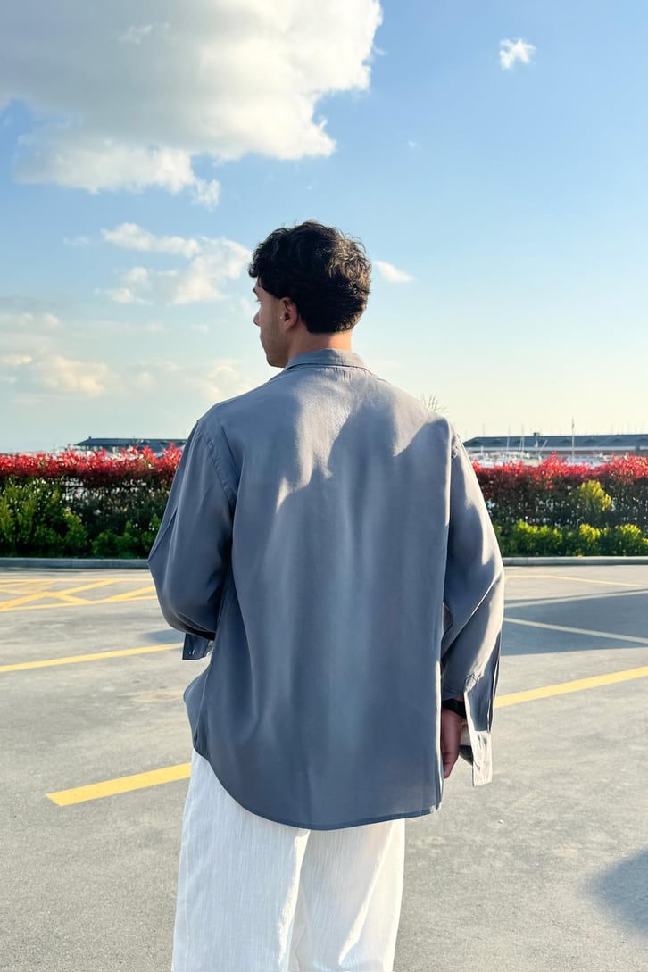 Basic Oversize Gömlek