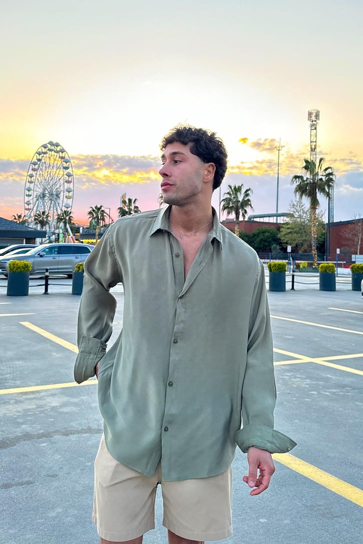 Basic Oversize Gömlek
