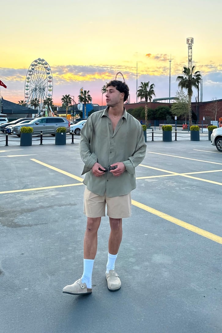 Basic Oversize Gömlek