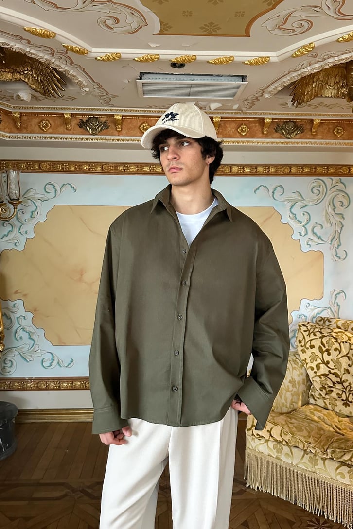 Basic Oversize Gömlek