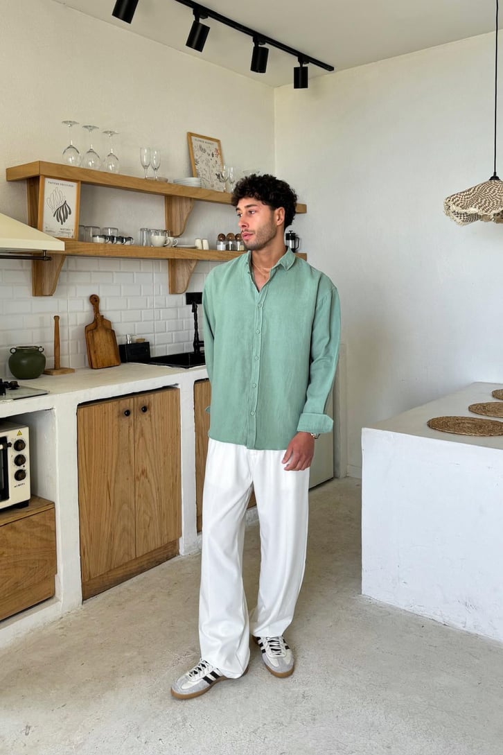 Basic Oversize Gömlek