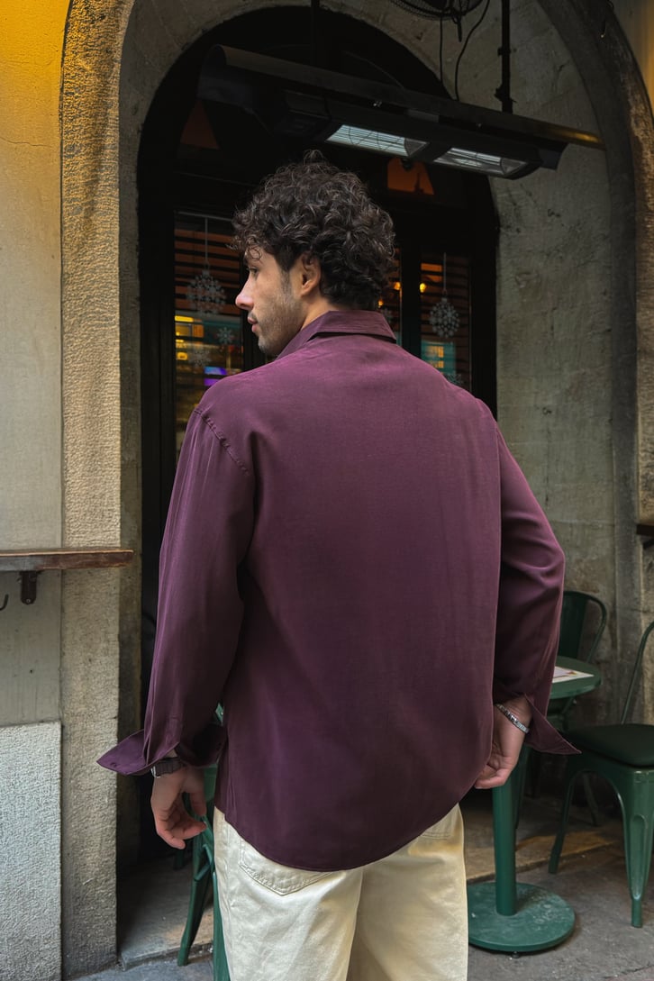 Basic Oversize Gömlek