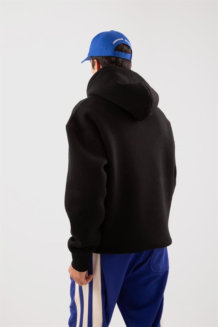 Basic Oversize Kırmızı Hoodie