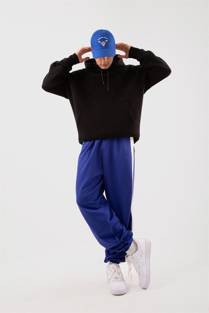 Basic Oversize Kırmızı Hoodie