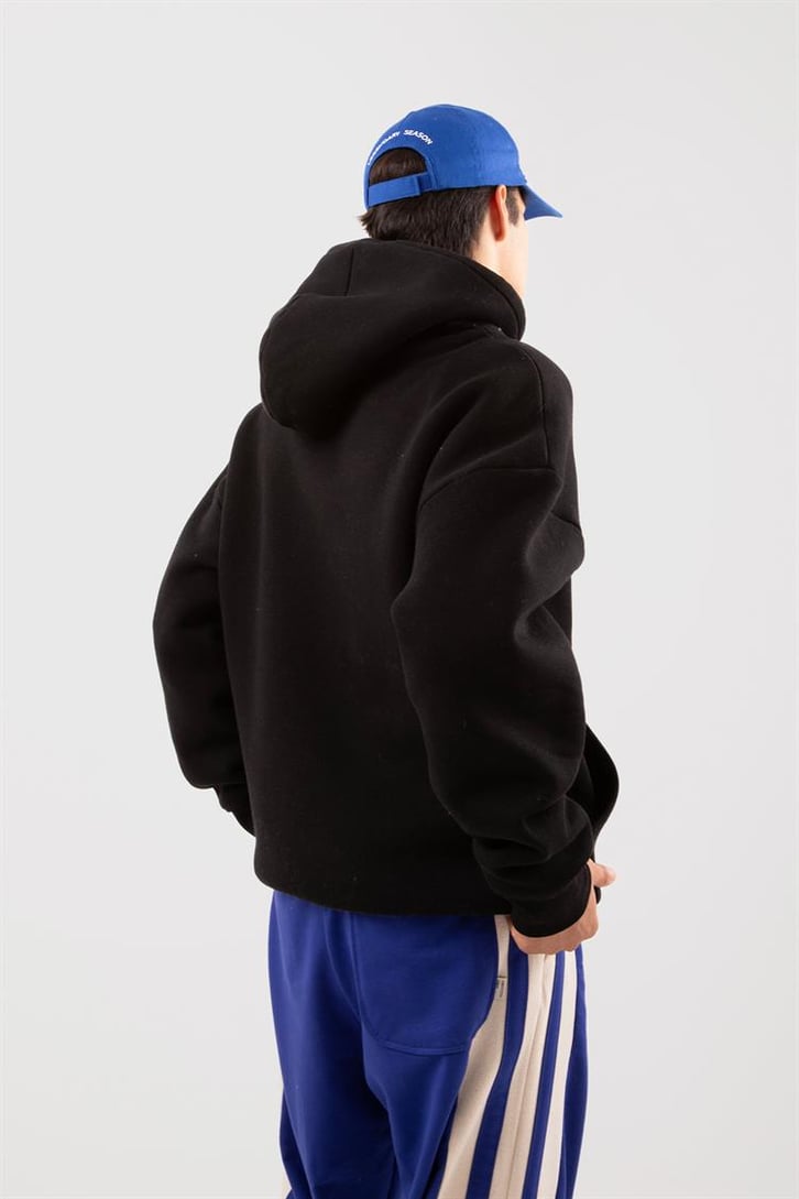 Basic Oversize Kırmızı Hoodie