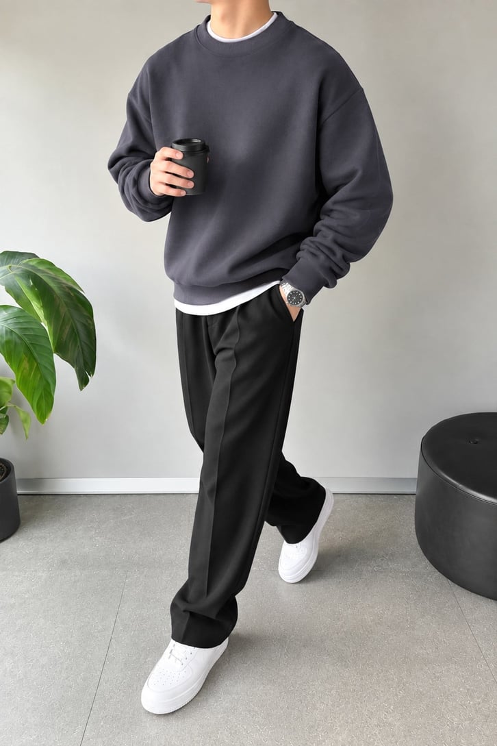 Basic Oversize Sweatshirt
