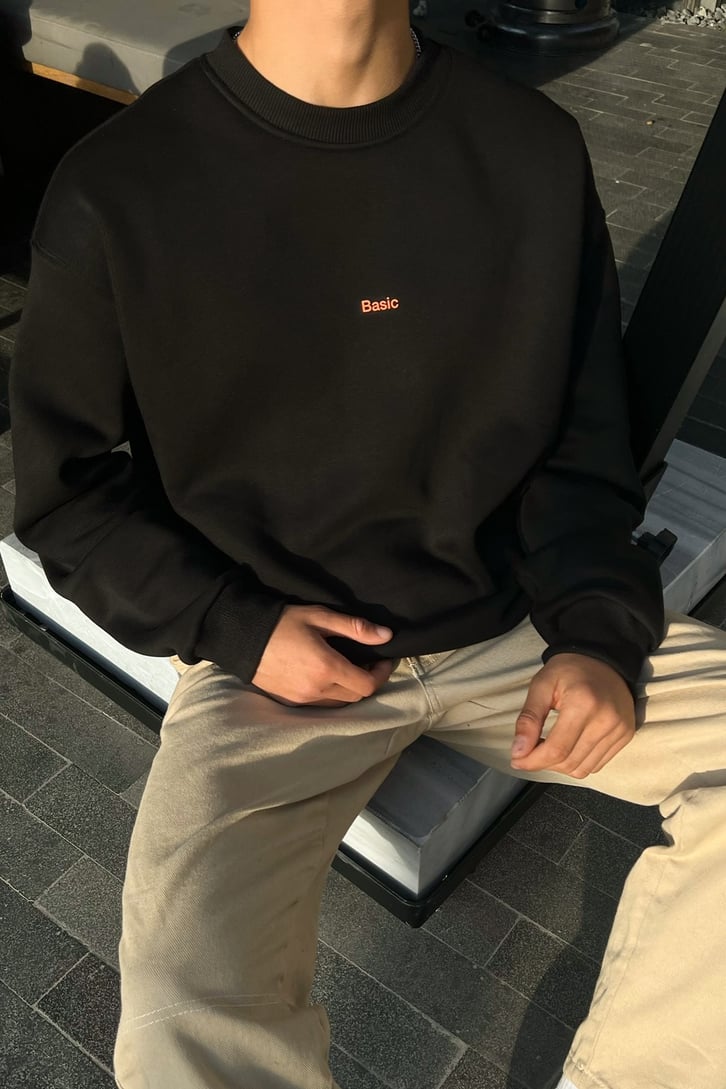Basic Oversize Sweatshirt