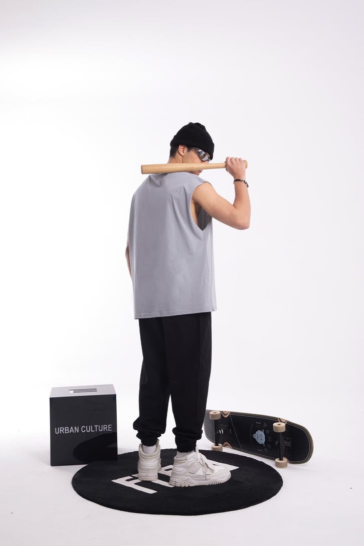Basic Sıfır Kol Tshirt
