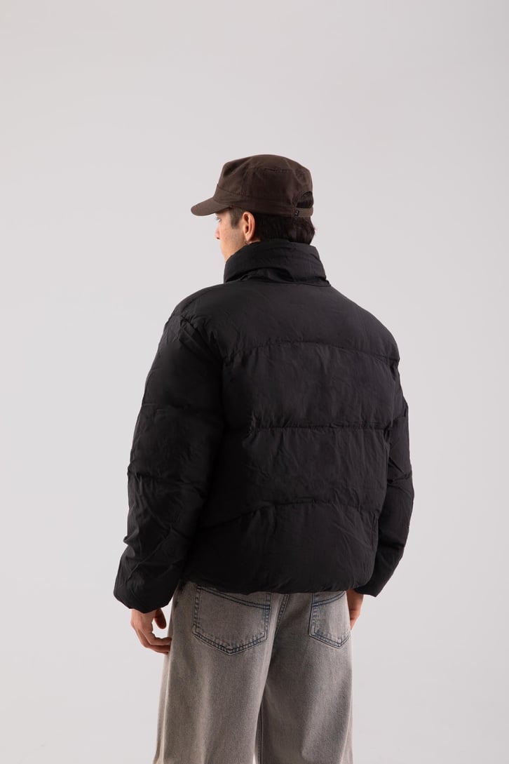 Basic Siyah Bomber Mont