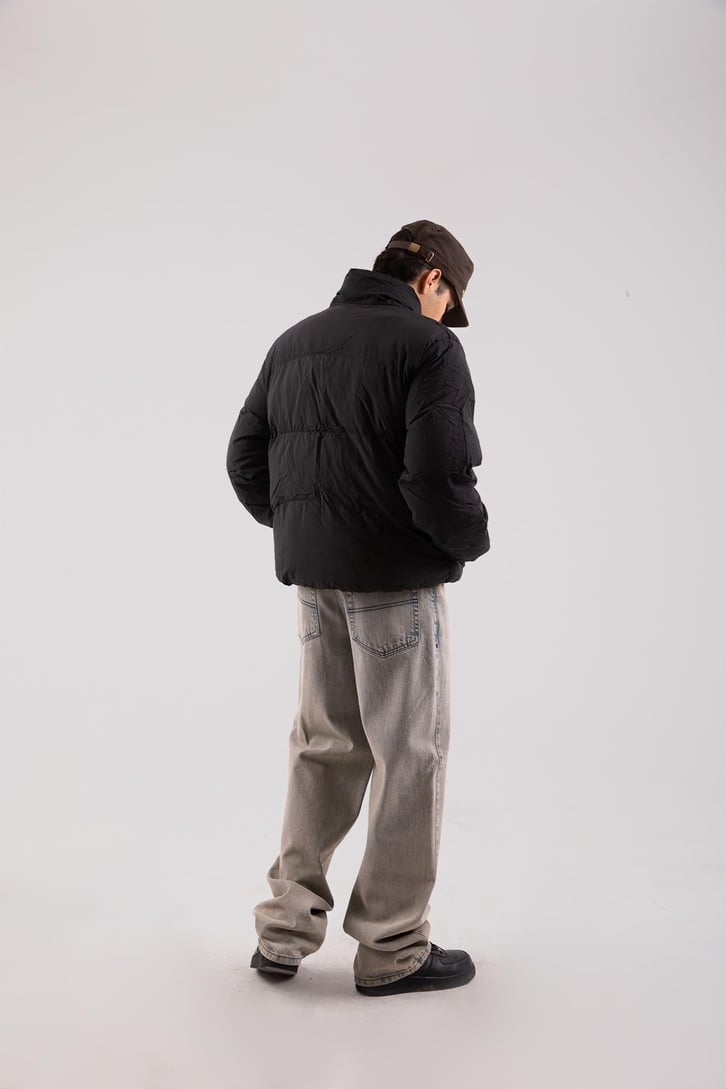 Basic Siyah Bomber Mont