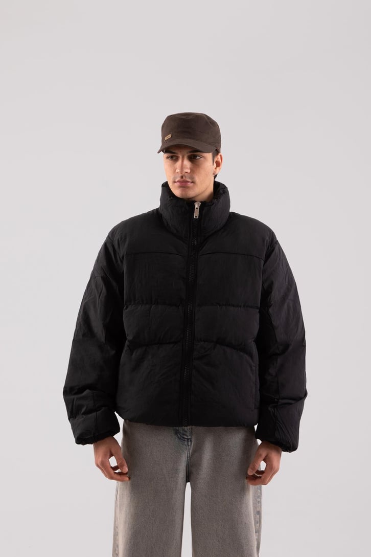 Basic Siyah Bomber Mont