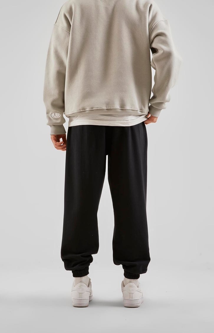 Basic Siyah Jogger Eşofman Altı