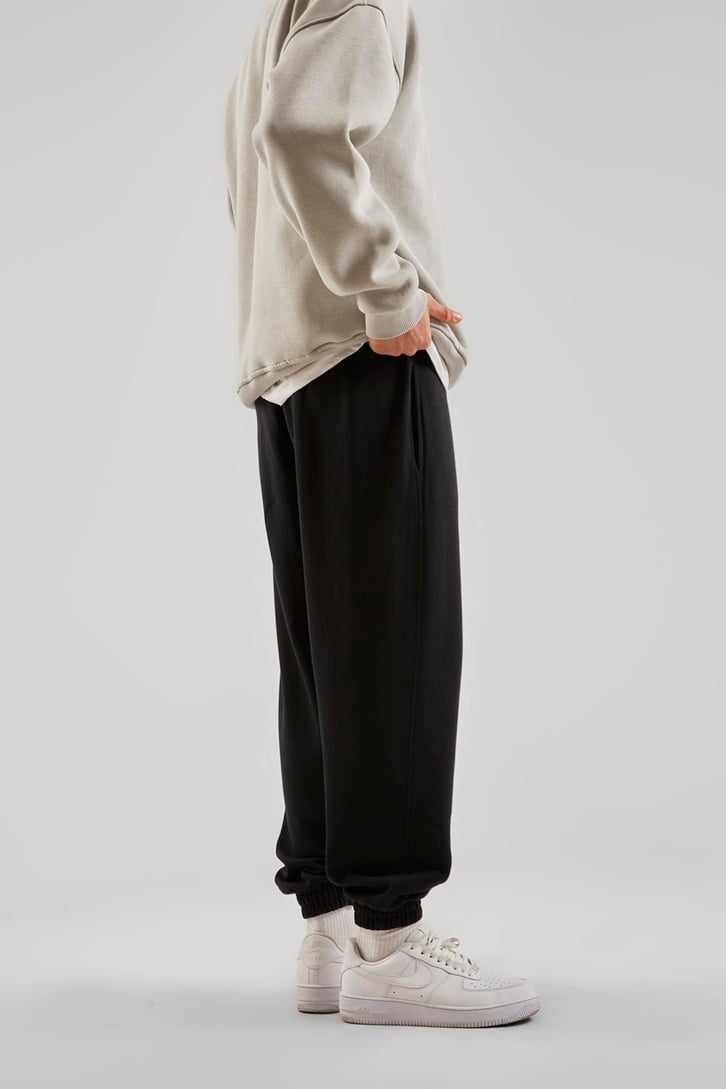 Basic Siyah Jogger Eşofman Altı
