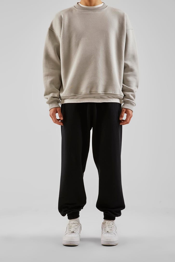 Basic Siyah Jogger Eşofman Altı