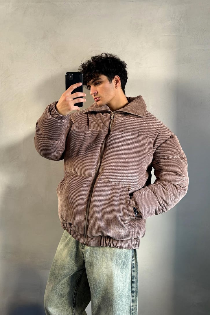 Basic Siyah Kadife Mont