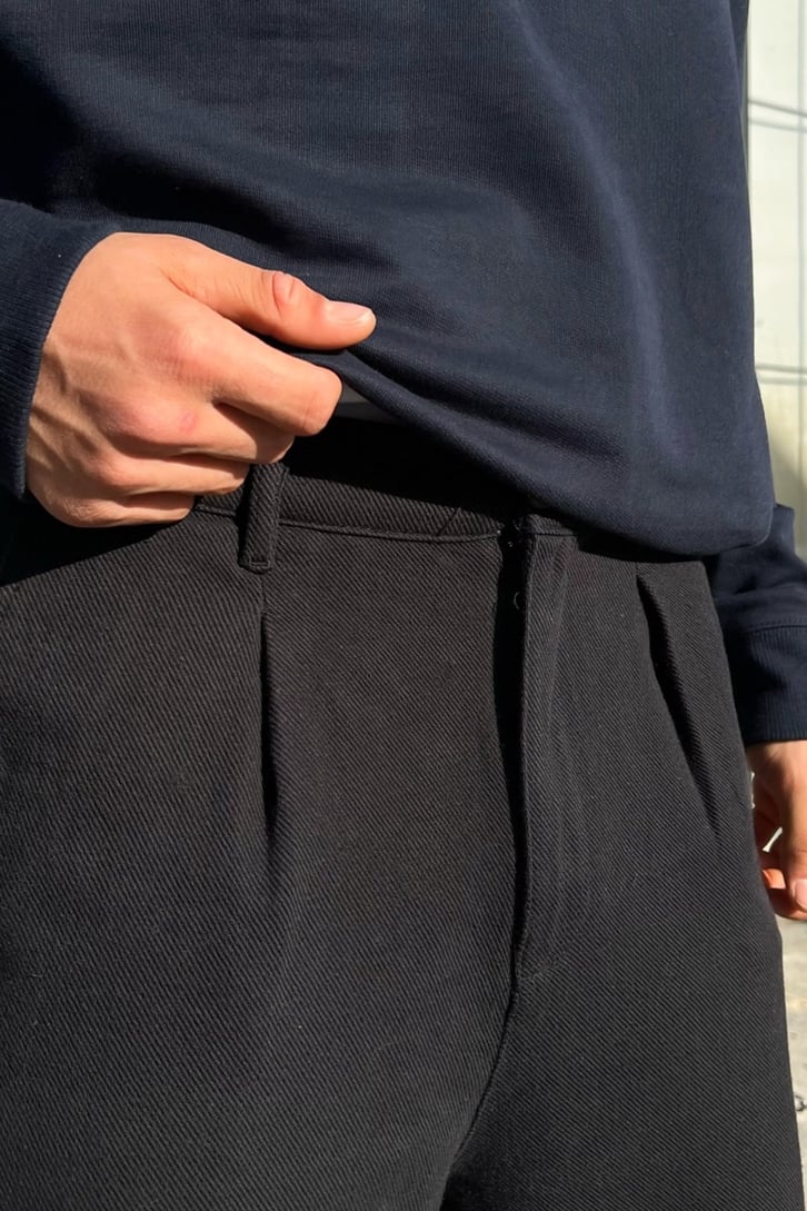 Basic Siyah Premium Kumaş Pantolon