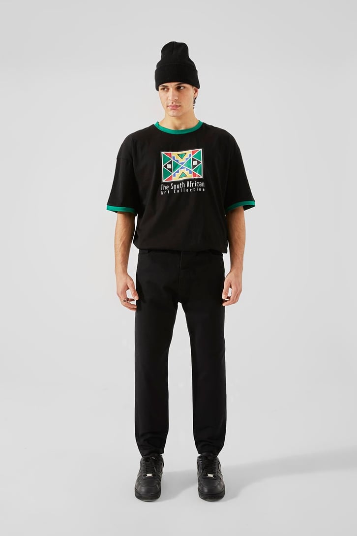 Basic Siyah Regular Jean