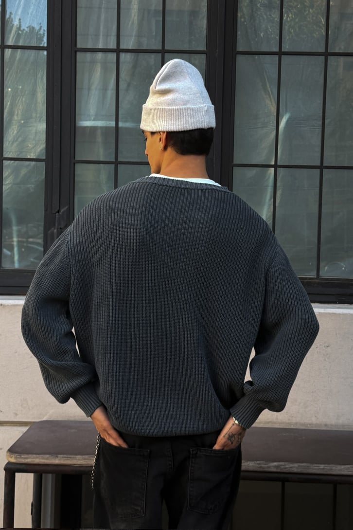 Basic Triko Kazak Antrasit