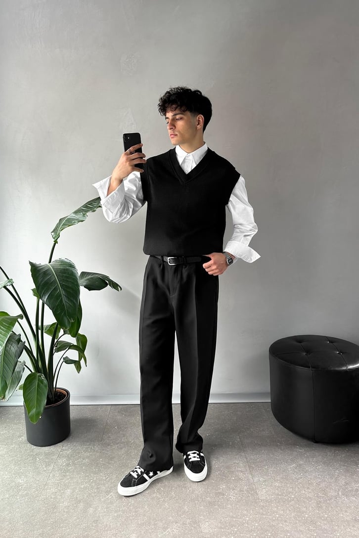 Basic Triko Süveter