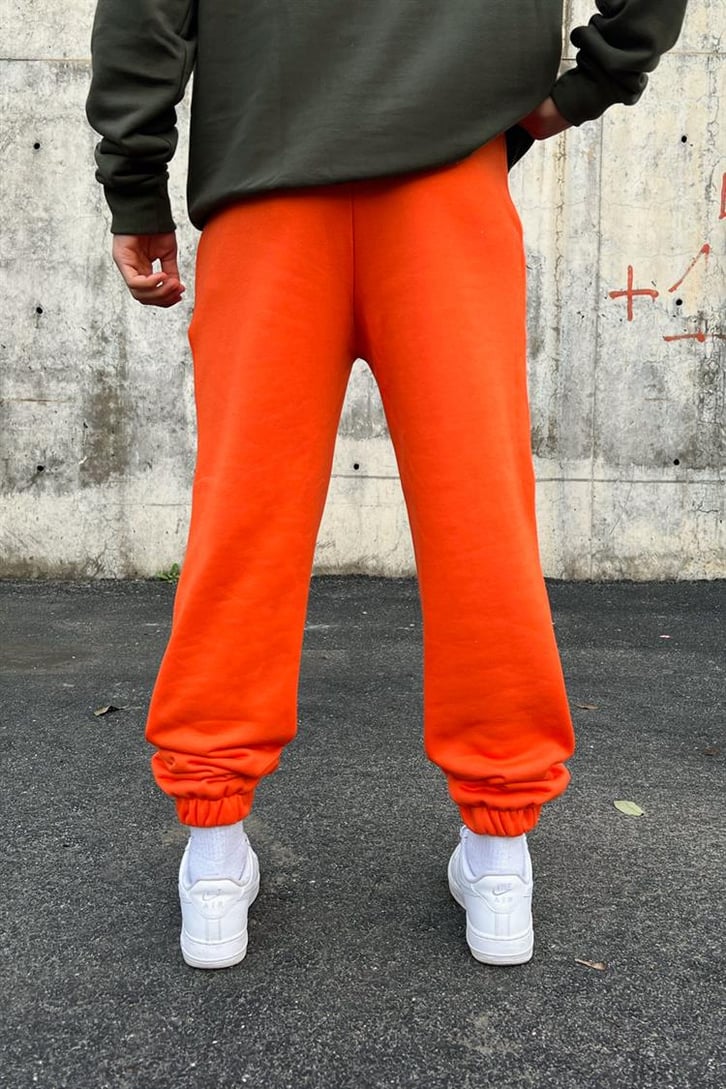 Basic Turuncu Jogger Fit Eşofman Altı
