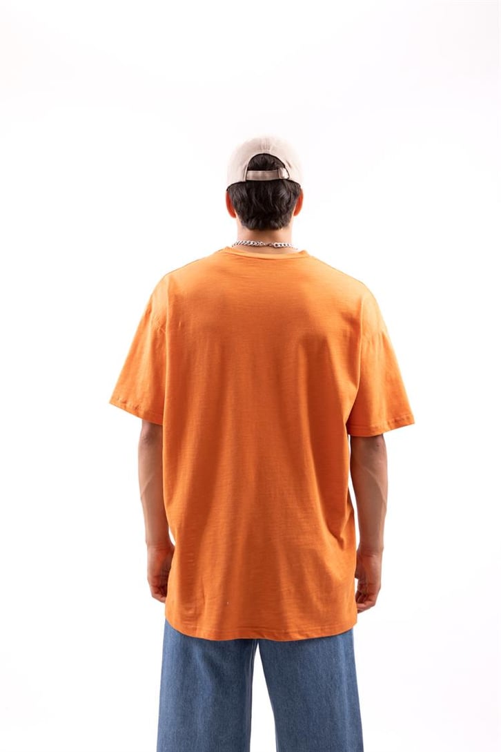 Basic Turuncu Regular Tshirt