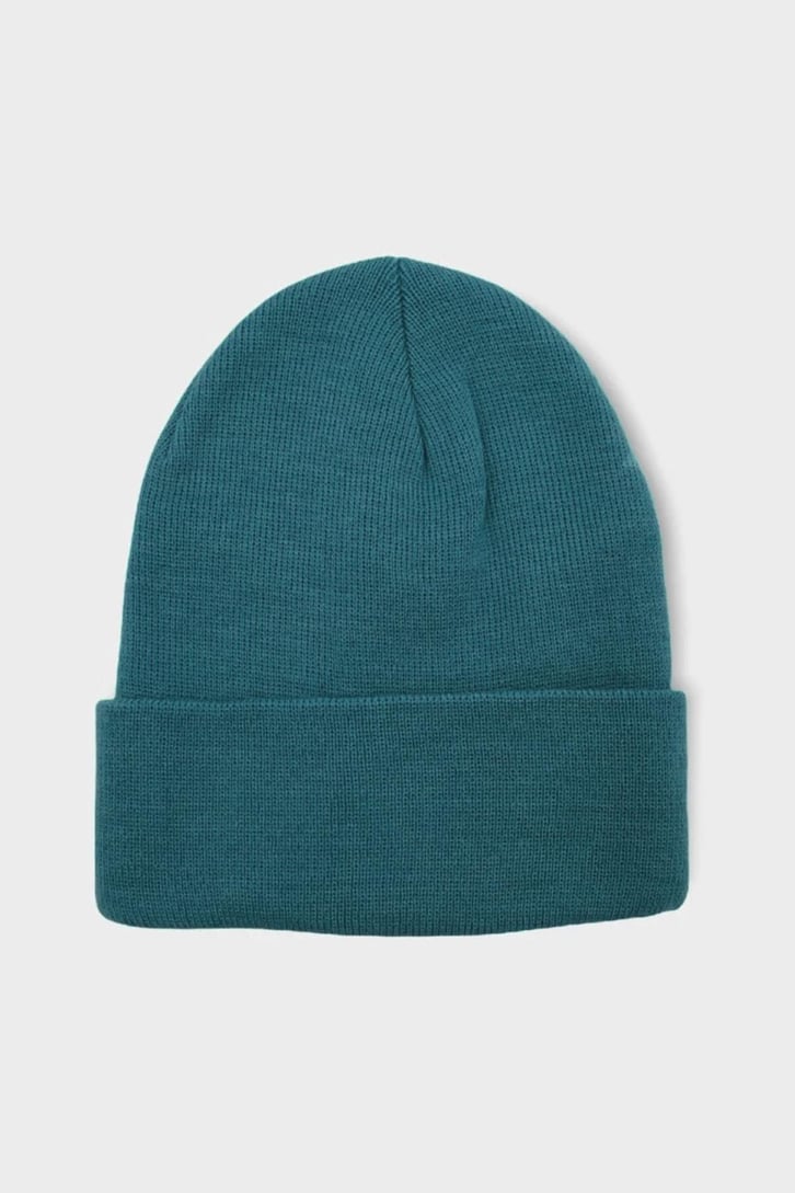 Basic Unisex Siyah Triko Bere
