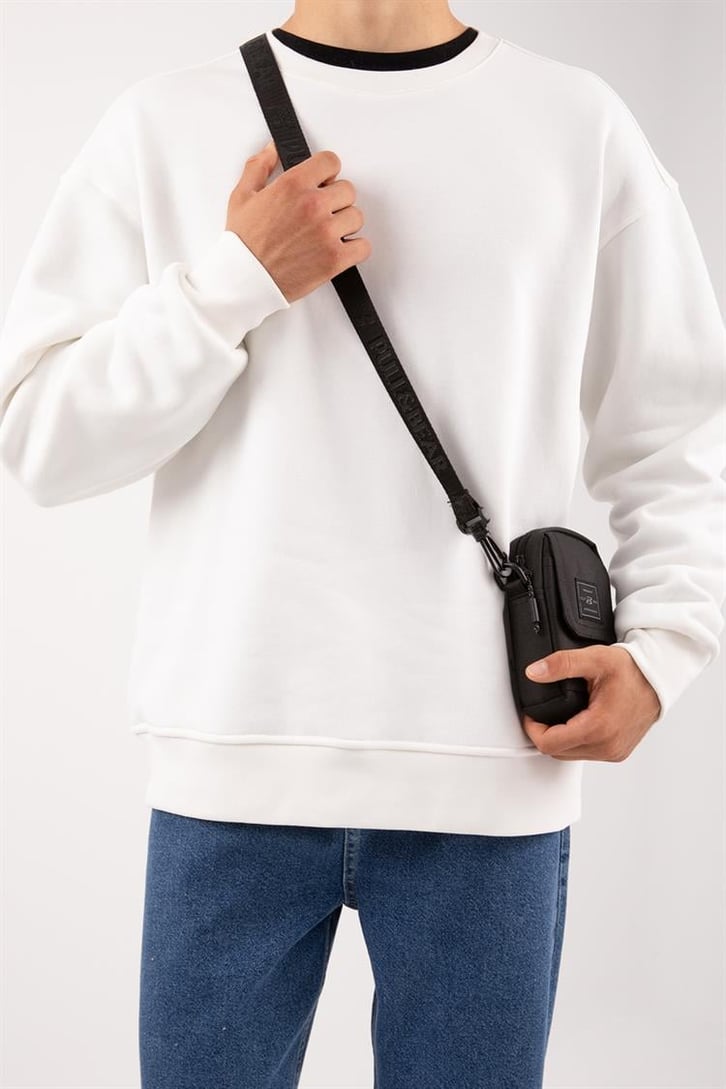 Basic Yeşil Oversize Sweatshirt