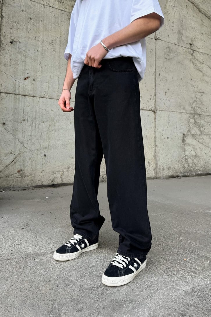 Basic Yıkamalı Regular Jean