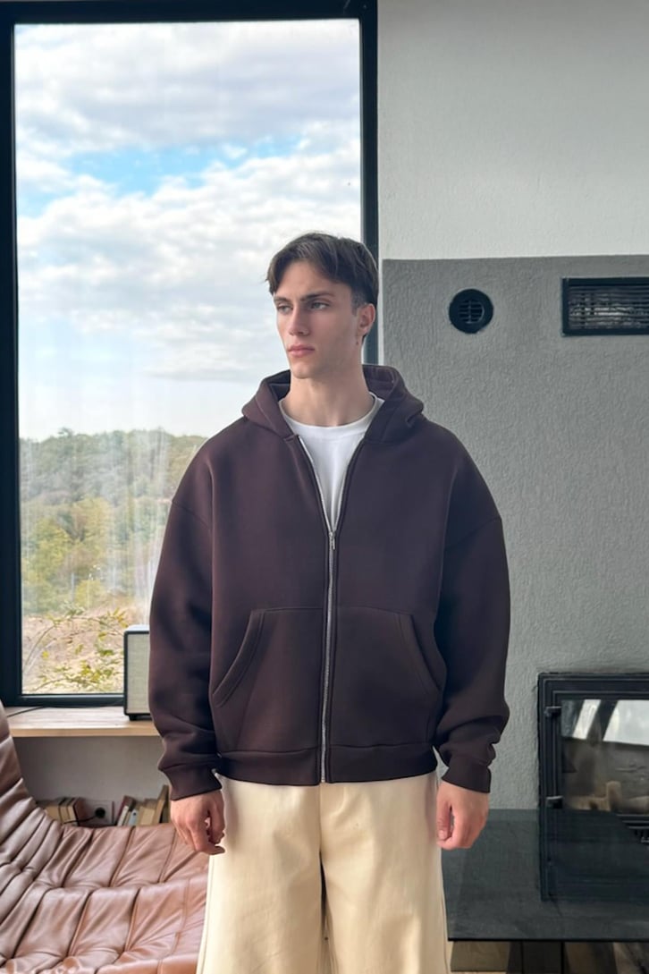 Basic Zip Hoodie