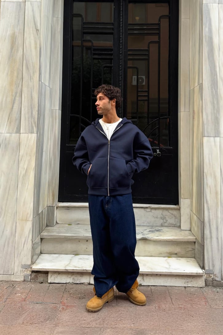 Basic Zip Hoodie