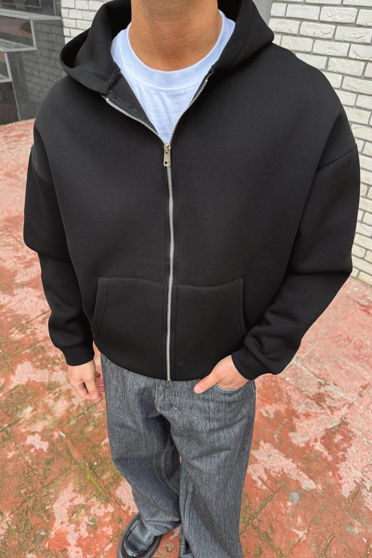 Basic Zip Hoodie