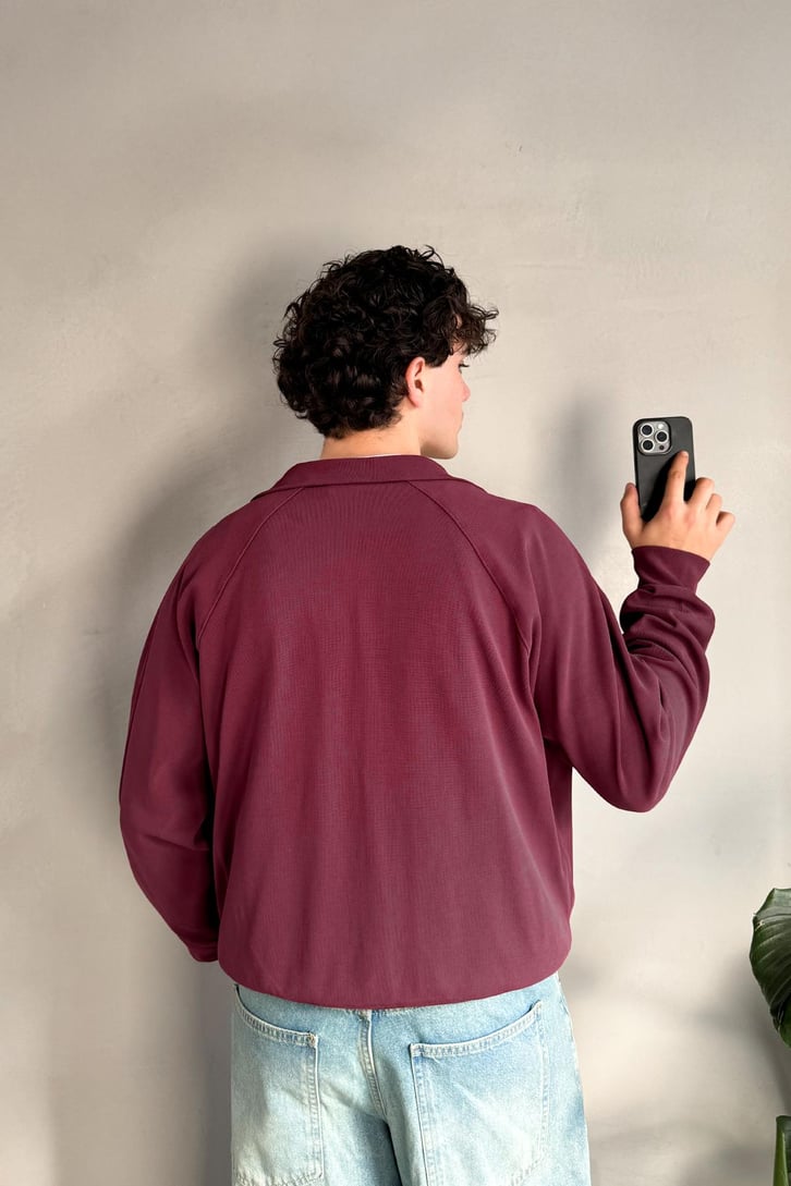 Basic Zip Sweatshirt