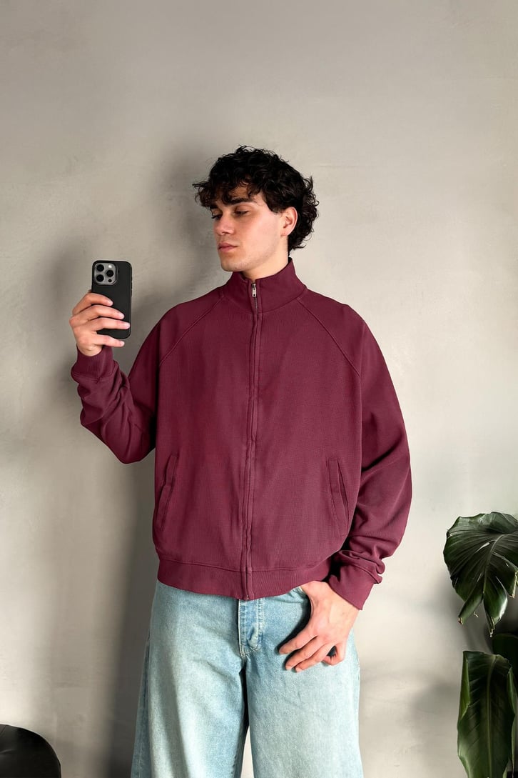 Basic Zip Sweatshirt
