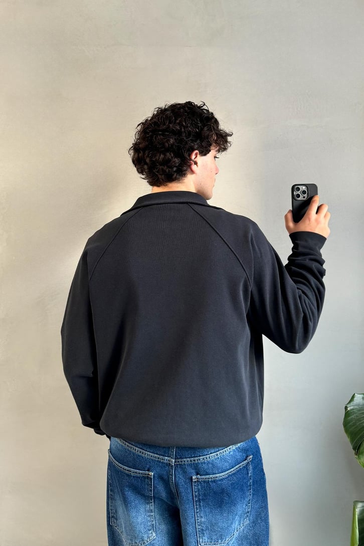 Basic Zip Sweatshirt