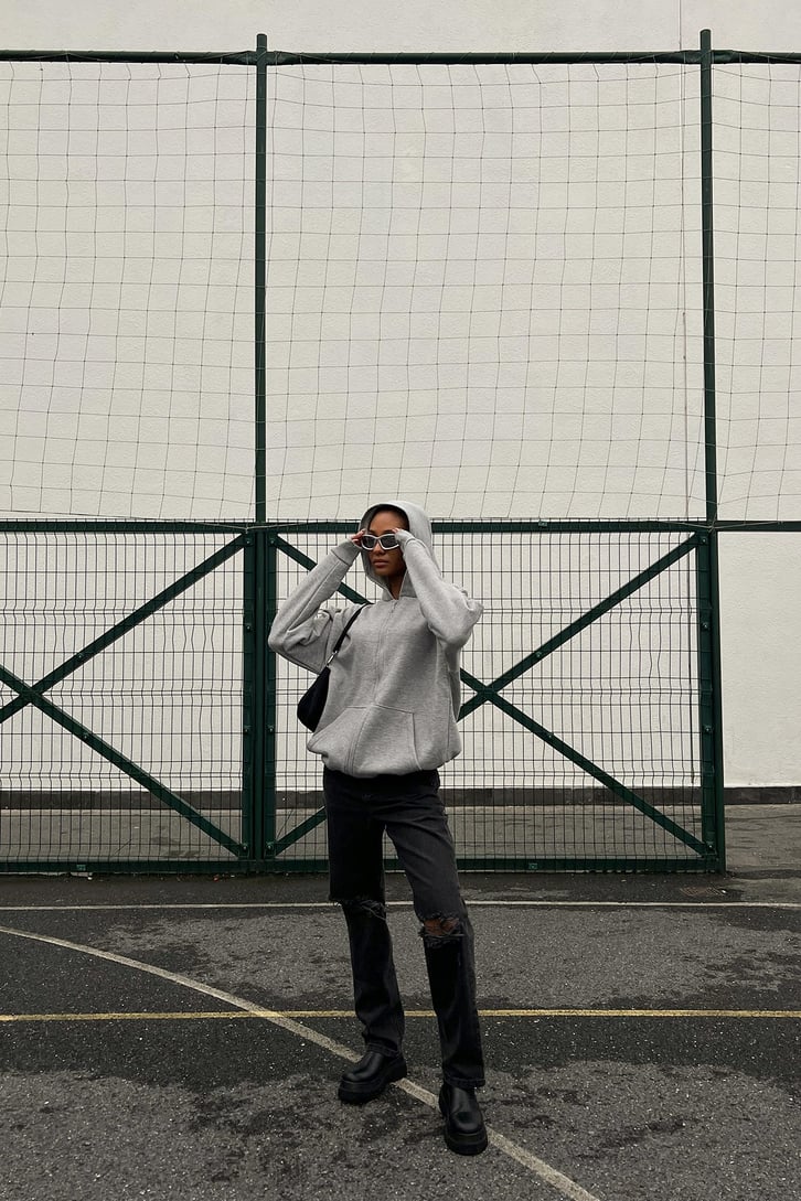 Basic Zipper Hoodie