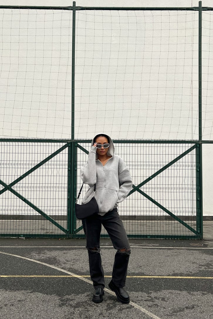 Basic Zipper Hoodie