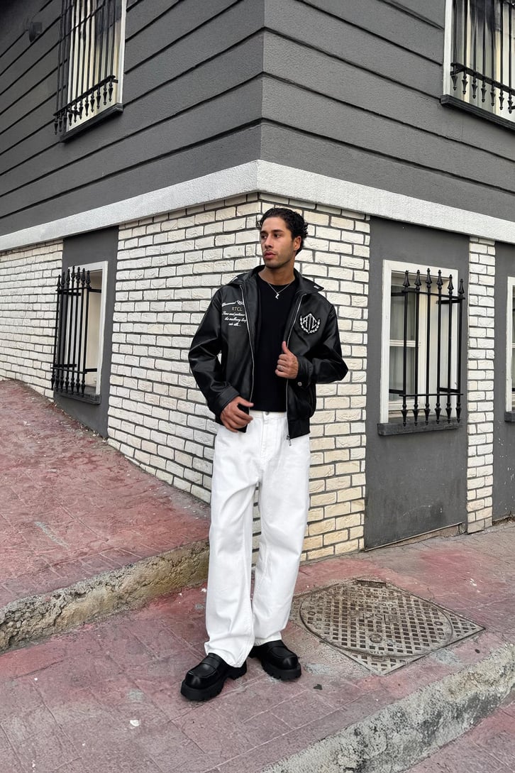Bel Bağcıklı Baggy Jean
