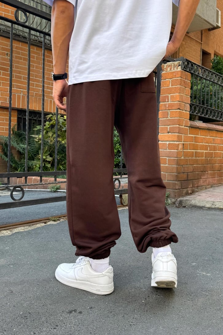 Bel Bağcıklı Cep Detaylı Jogger Eşofman Altı