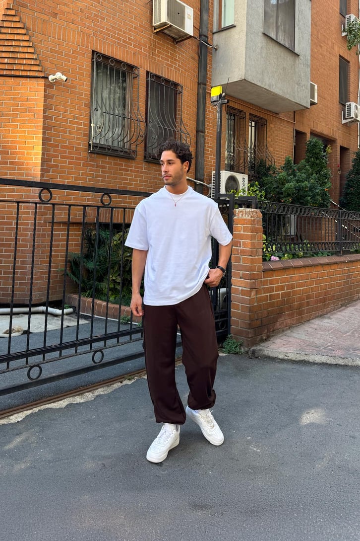 Bel Bağcıklı Cep Detaylı Jogger Eşofman Altı