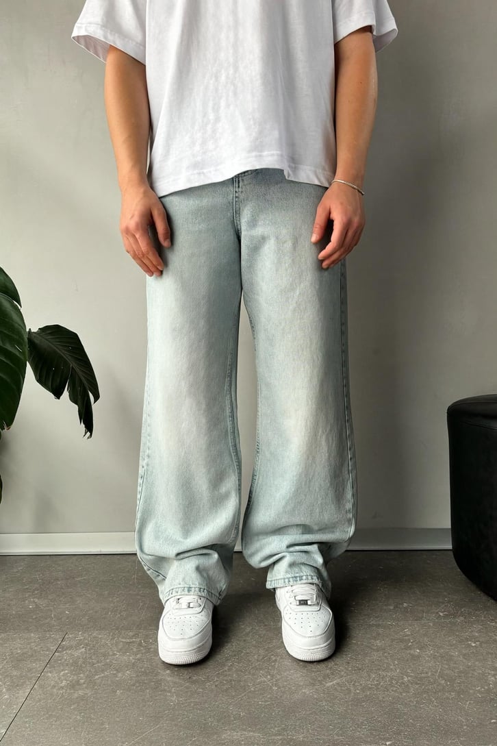 Bel Kemerli Baggy Jean