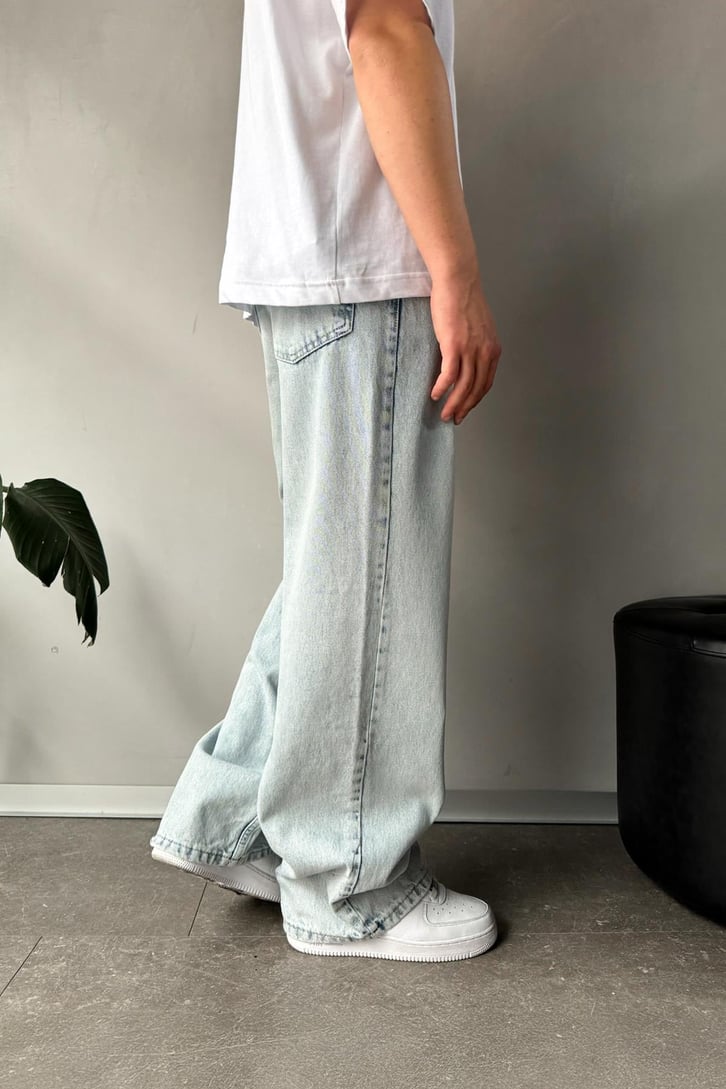 Bel Kemerli Baggy Jean