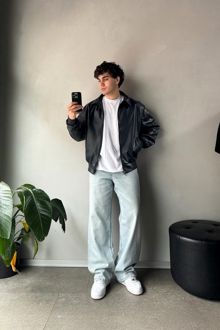 Bel Kemerli Baggy Jean