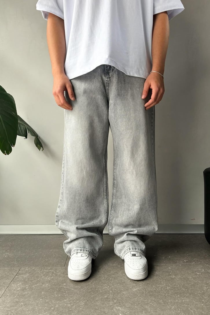 Bel Kemerli Baggy Jean