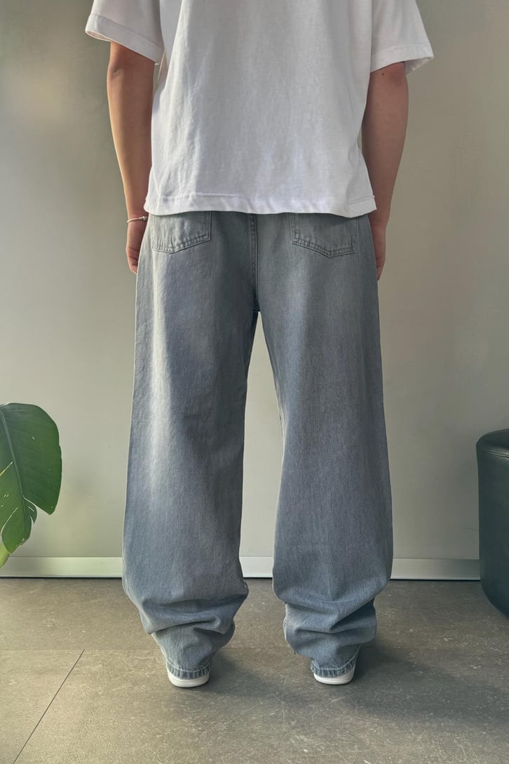 Bel Kemerli Basic Baggy Jean