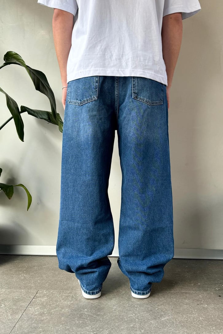 Bel Kemerli Basic Baggy Jean
