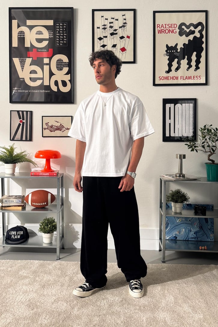 Bel Lastikli Baggy Pantolon