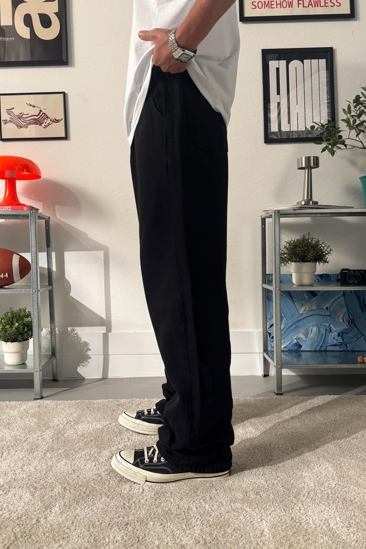 Bel Lastikli Baggy Pantolon