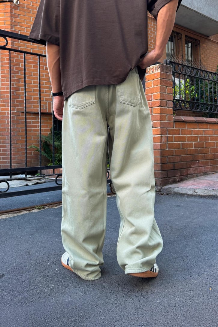 Bel Lastikli Baggy Pantolon