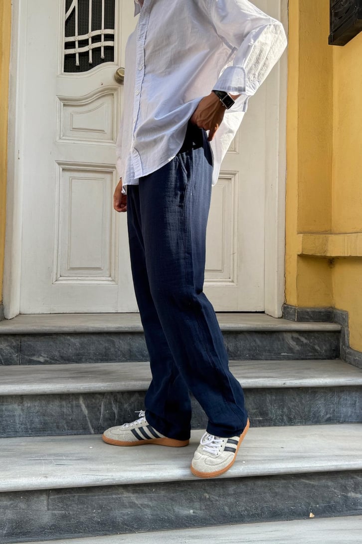 Bel Lastikli Rahat Baggy Pantolon